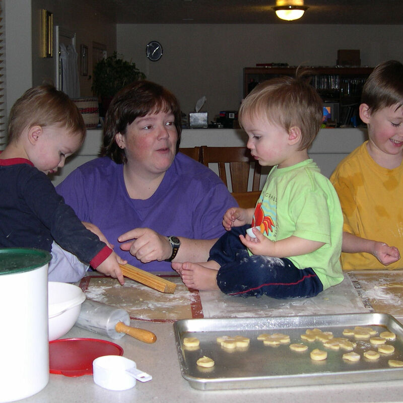 Kyle, Holly, Cameron, and Gavin  April 2004